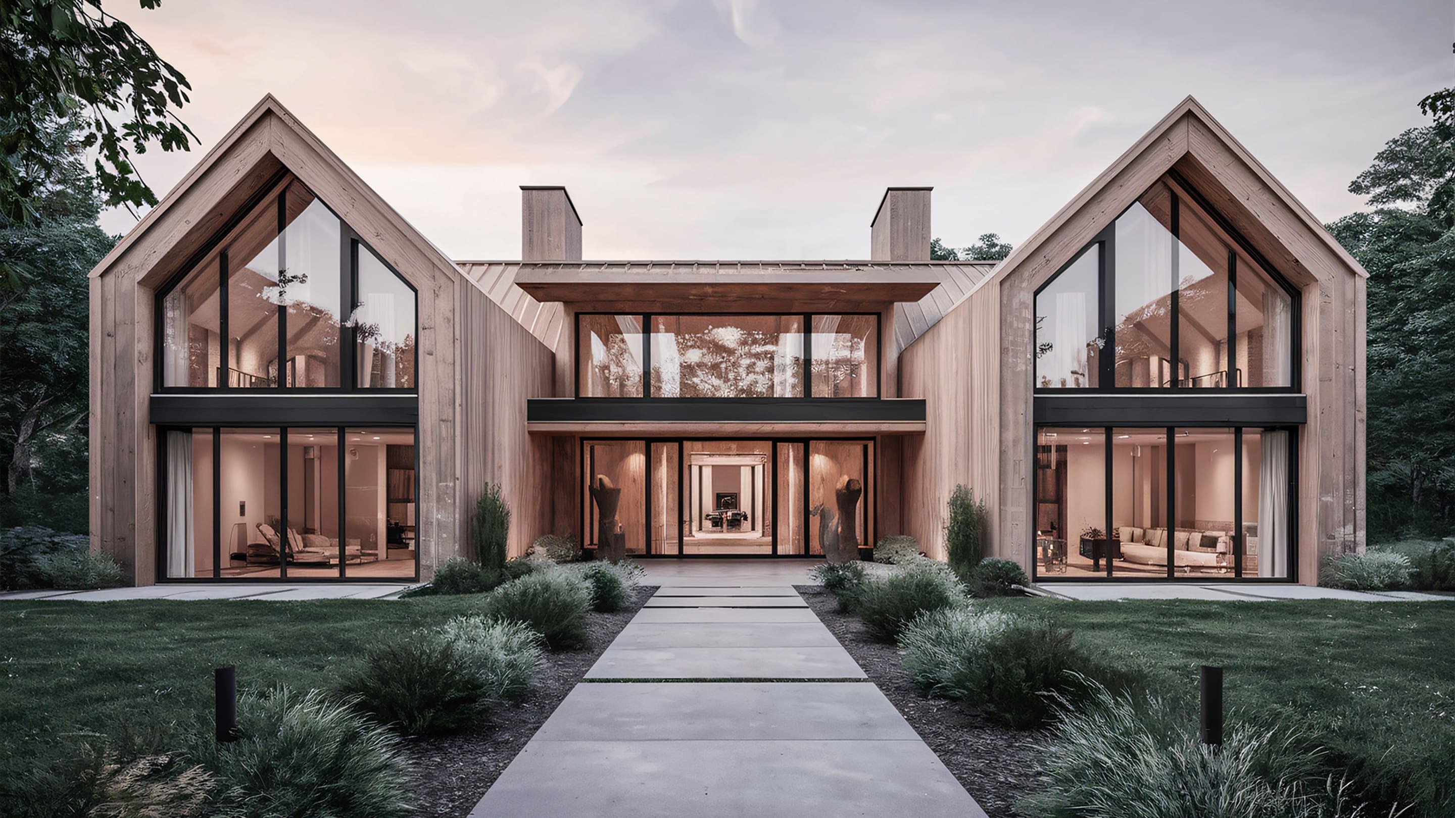 Modernes Wohnhaus von immo flair